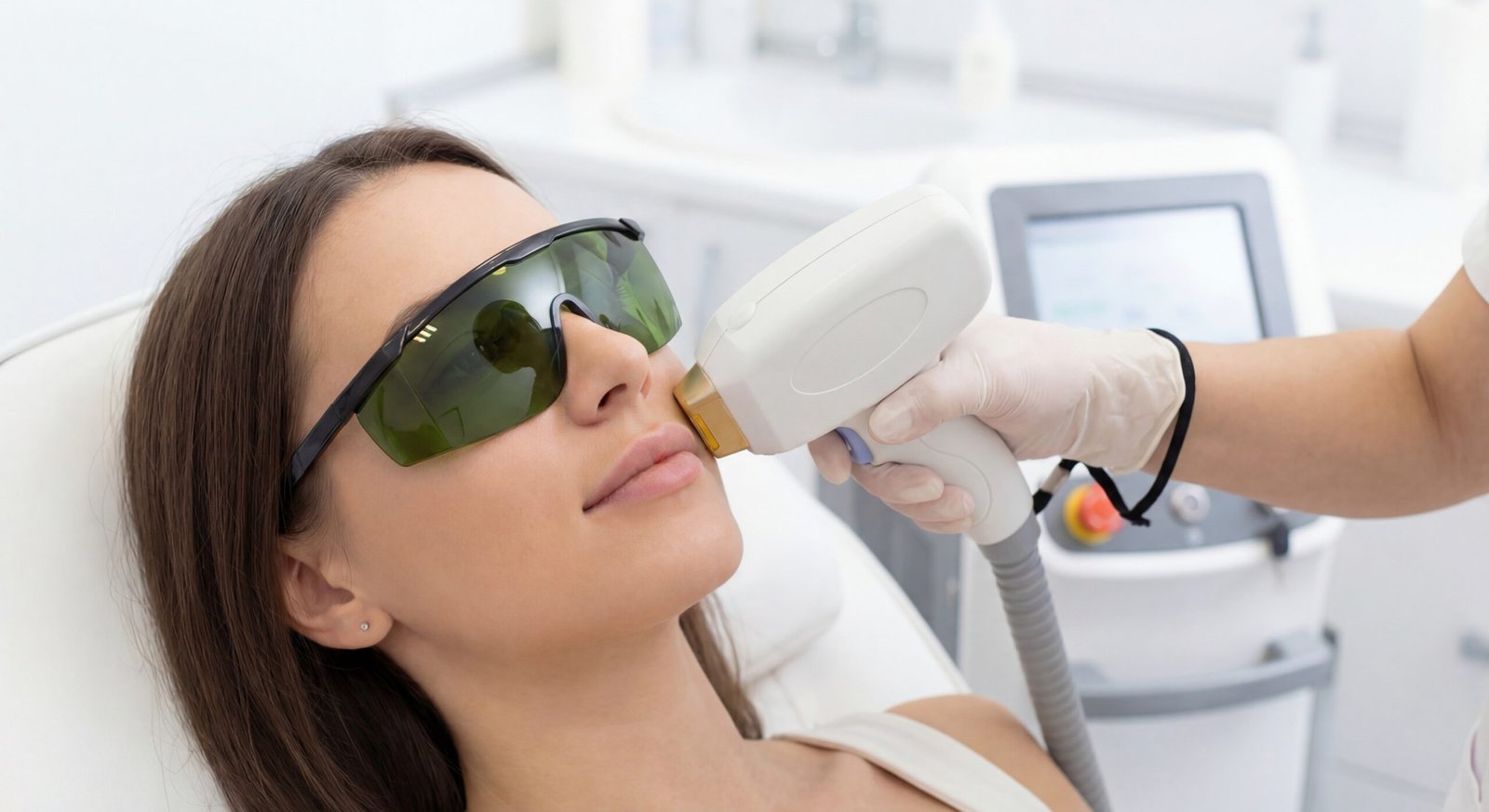 Female Full Face Laser Treatment