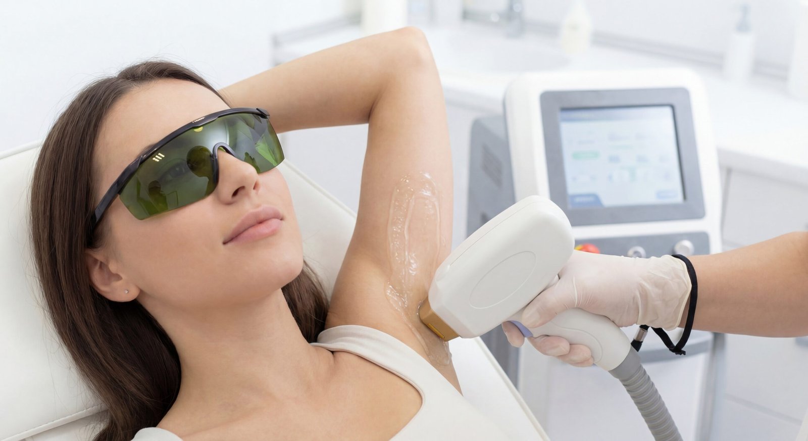 Female Underarms Laser Treatment