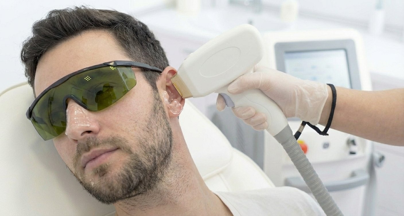 Male Ears Laser Treatment